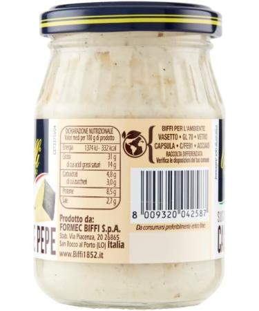  Italian Gourmet E.R. Set of 6 Biffi Sugo Cacio e Pepe Sauces with Pecorino Romano Dop Cream 190g + Italian Gourmet Pulpa 400g - Buy Online on GoSupps.com