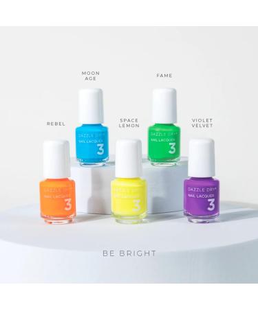 Dazzle Dry Mini Flight - Be Bright - Pack of 5 - 0.17 Fl Oz. - Buy Online on GoSupps.com