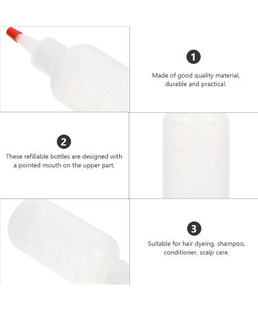 Healifty 18 x 120ml Squeeze Bottles - Ideal for Salon Hair Styling Dyeing Mustard Hot Sauces & Oil - International Shipping Available - Buy Online on GoSupps.com