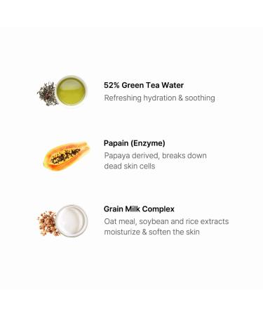 Buy BY WISHTREND Green Tea & Enzyme Milky Foaming Wash 140g | Hydrating & Pore Cleansing for Sensitive Skin - International Shipping Available - Buy Online on GoSupps.com