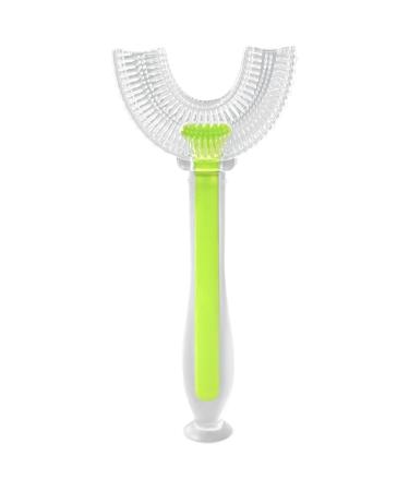 Kids U Shaped Toothbrush - 360 U-Shaped Toothbrush for Toddlers Ages 2-8 Years Old