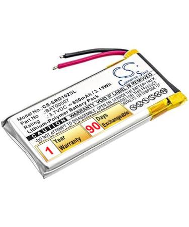 bat00007 Replacement Battery for Cardo Scala Rider Packtalk Packtalk Duo SRPT0102 BAT00007 Battery 850mAh Require Soldering
