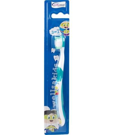 Wellsamed Wellsakids Children's Toothbrush - Pack of 6 for Ages 3-7 | Best Kids Oral Care - Buy Online on GoSupps.com