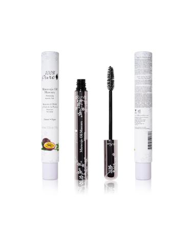 100% PURE Maracuja Oil Mascara - Intense Volume & Length, Fruit Pigmented, Vegan, Black Tea Color - 0.35 oz - Buy Online on GoSupps.com