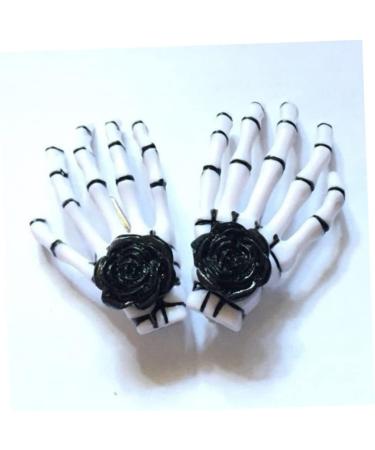 FRCOLOR 2 Pairs Skeleton Hairpin Barrette Hair Alligator Clips Halloween Treat Clips Gothic Hair Clip Headband Side Clip Hair Clips Claw Hair Clip Slippery Women's Boutique - Buy Online on GoSupps.com