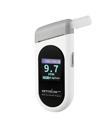 KETOSCAN Smart Breath Ketone Meter Diet & Fitness Tracker | Monitor Your Fat Metabolism Level of Ketosis on Low carb Ketogenic or Any Nutrition & Fitness Program - Buy Online on GoSupps.com