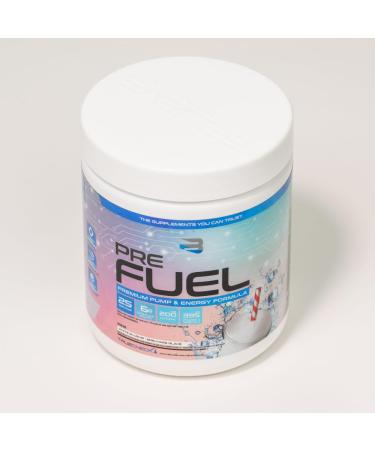 Believe Supplements Pre Fuel - Ultimate All-in-One Pre-Workout with 200mg Caffeine Laser Focus Muscle Fullness - Boost Energy Endurance and Performance - Gym and Fitness Enhancement - Alpha-GPC Creatine Beta-Alanine(White Slushie) - Buy Online on GoSupps.com