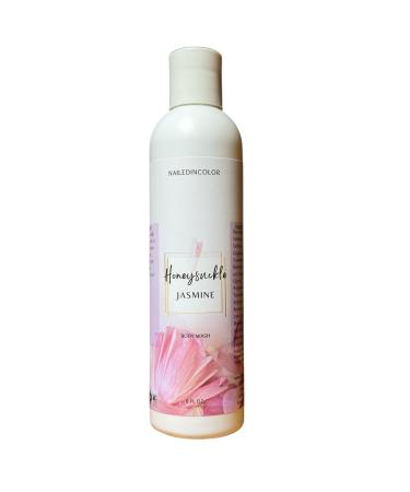 NailedInColor Honeysuckle Jasmine Shower Gel-Women's Floral Scent-Ladie's Body Wash-Skin Care-Bath&Beauty