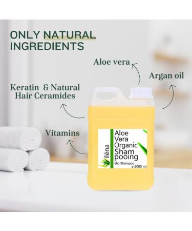 O l na - Organic Shampoo Anti-Hair Loss Fast Growth Anti-Dandruff Moisturizing | Without Sulfates/Parabens/Silicones | All Hair Types 5000 ml - Buy Online on GoSupps.com