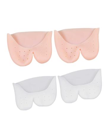 Healeved Big Toe Protection - 4 Pairs Gel Toe Covers & Cushions for Pointe Support - Buy Online on GoSupps.com