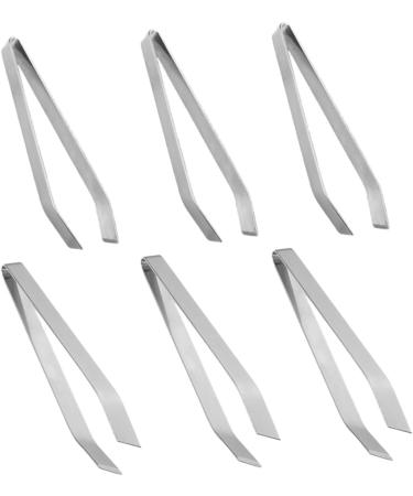 FRCOLOR Stainless Steel Food Tweezers - 3PC Set for Hair & Bone Removal | Precision Sloping Tweezers | 11x2.3cm | International Shipping Available - Buy Online on GoSupps.com