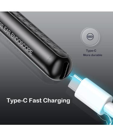 Wireless Ear Wax Removal Otoscope with 6 LED Lights - 1080P Camera for iPhone, iPad & Android | Visual Ear Scope for Smartphones - Buy Online on GoSupps.com