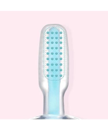 Clean Silicone Baby Toothbrush with Suction Cup for Gum Care - Toddler Toothbrush for Ages 1-3 (1 Pack) - Buy Online on GoSupps.com