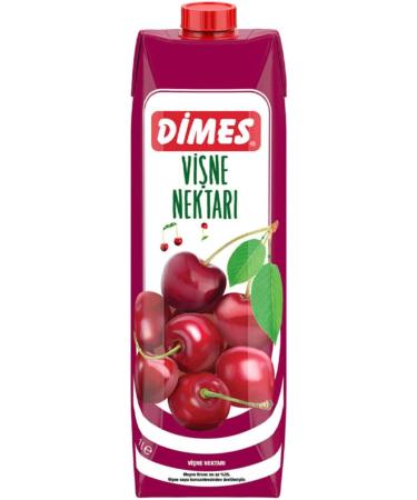 Dimes Sour Cherry Juice fruit juice 1000 Mililiter x 5 Pieces - Buy Online on GoSupps.com