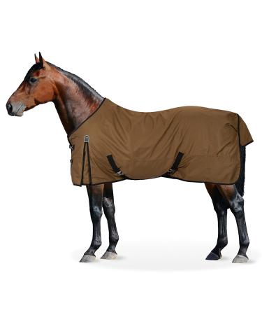 Equinate Rain Blanket Springfield Turnout Blanket with Fleece 165cm Bronze Bronze 165cm