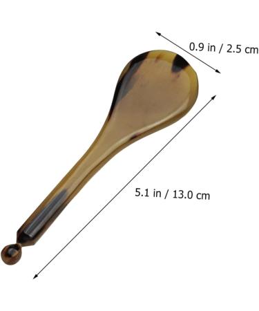 Lurrose 2-in-1 Tendon Beauty Rack & Skin Massage Device - Eye & Face Massage Tools - Yak Horn Scratching Board for Glowing Skin - Buy Online on GoSupps.com