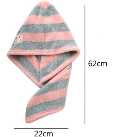 Super Absorbent Microfiber Hair Towel & Turban - Quick Drying Hair Wraps for Fast Hair Drying | International Shipping - Buy Online on GoSupps.com