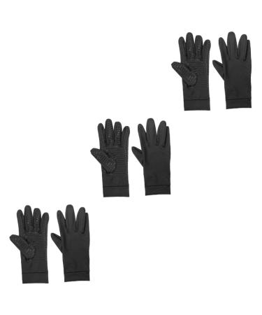 Healeved 3 Pairs Gloves Elastic Washing Capsules Womens Glives Womens Glove Hand Muffs for Men Jaw Trainer Wallpaper Shower Squeegee Fitness Compression