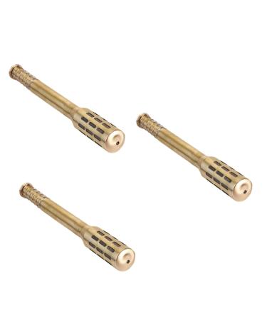 Beavorty Moxibustion Massage 3pcs Moxibustion Massage Burner Moxa Stick Moxa Roller Body Gold