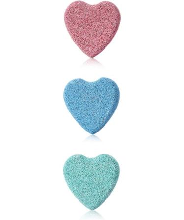 Fu schrubber Set - 3-teiliges Love Pumice & Herz-Fu raspel f r perfekte Hautpflege | Bimis Peeling Tool - Buy Online on GoSupps.com