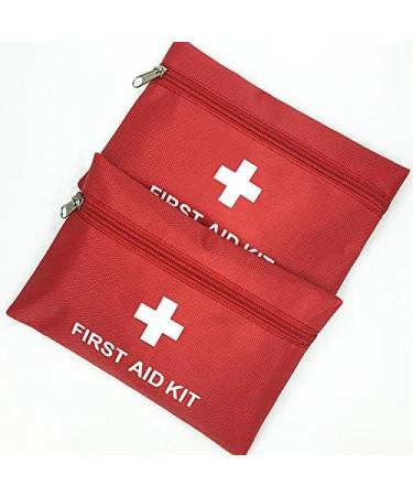 Compact 1680D Empty First Aid Kit Bag Pouch (5 Pack) - Small Survival Medicine Bag for Home, Office, Car, Camping - Buy Online on GoSupps.com