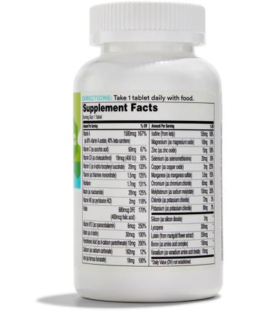365 by Whole Foods Market Adult Multivitamin with Iron 17 Essential Vitamins and Minerals 180 Tablets - Buy Online on GoSupps.com