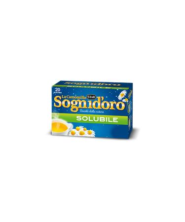 Sogni d'oro Sweet Dreams - Sweetened extract of Matricaria Chamomile soluble - 100 g 20 sachets