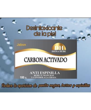 Buy Diosa Hebe Activated Charcoal Soap - Natural Detox Cleanser | Best International Shipping - Buy Online on GoSupps.com