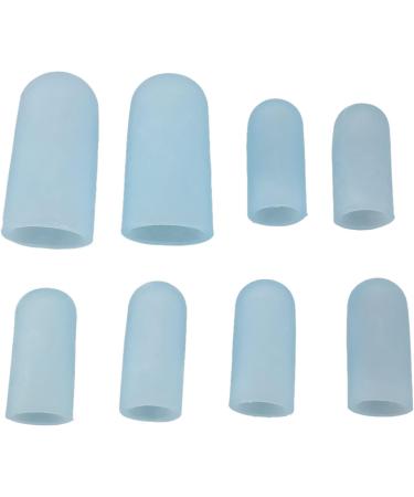 High-Quality Hammer Toe Covers - Silicone 4 Pairs Breathable Ventilation Large Toe Caps for Corns & Blisters Relief - Buy Online on GoSupps.com