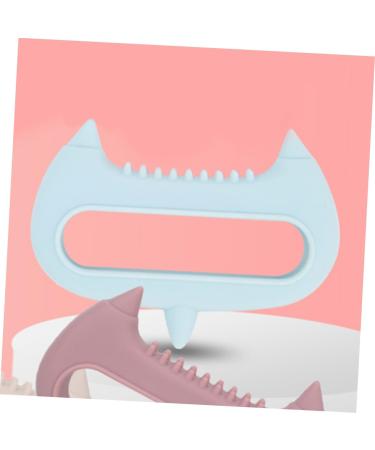 Beaupretty 4-Piece Acupuncture Massage Device Set | Comfortable Hand & Head Massager | Silicone Manual Massage Tool & Peeling Brush for Relaxation - Buy Online on GoSupps.com