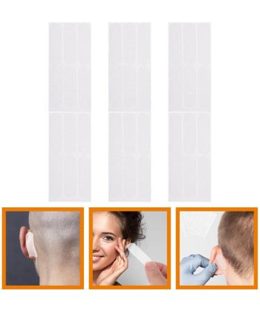 6pcs Transparent Silicone Cosmetic Ear Stickers - Painless Adult Ear Corrector for Prominent Ears - Elf Ear Design - Buy Online on GoSupps.com