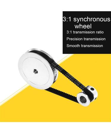 Jeeij 2GT Roll GT2 Timing Kit - 20 Teeth & 60 Teeth Mechanical Gearbox - 6mm Width - International Shipping Available - Buy Online on GoSupps.com