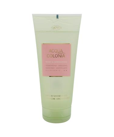 Muelhens 4711 Acqua Colonia Peony & Sandalwood Shower Gel - 6.8 oz - Unisex Luxury Bath Product for International Shipping - Buy Online on GoSupps.com