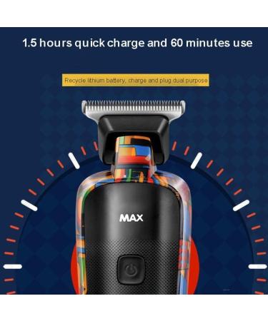 Buy Multifunctional Electric Hair Clippers - USB Rechargeable Barber Trimmer for Home Use | Graffiti Design Hair Trimmer - Buy Online on GoSupps.com