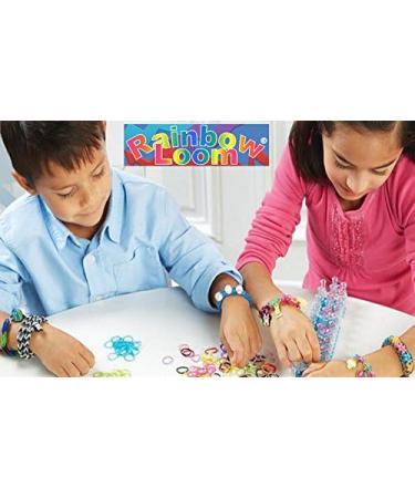 Rainbow Loom Crafting Kit | Loom, Metal Hook, Mini Loom, 600 Rubber Bands + 24 Clips - Buy Online on GoSupps.com