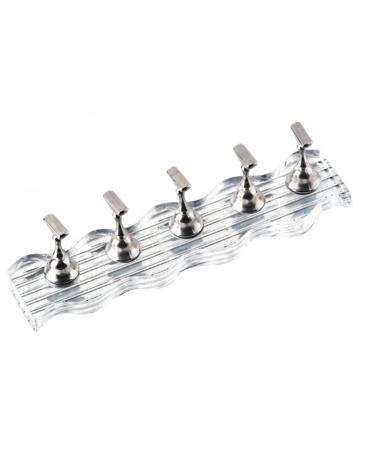 Nail Display Stand With Base Nail Practice Holder Nail Practice Stand Manicure Tool Acrylic Nail Tip Holder Acrylic Nail Tip Holder Nail Practice Holder Nail Display Stand
