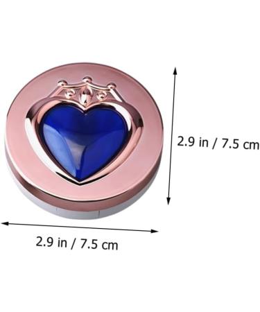 Partykindom Color Contact Lens Case 2-Piece Container with Tweezers Mirror & Travel Storage | Durable & Travel-Friendly - Buy Online on GoSupps.com