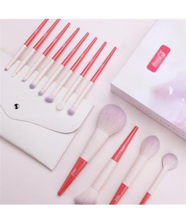 Peach Makeup Brush Set - Soft Animal Hair Eyeshadow Brushes | Full Tool Kit for Flawless Makeup - Buy Online on GoSupps.com