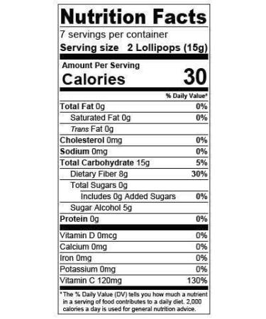Dr. John's Healthy Sweets Sugar-Free Fruit Lollipops Grape Cherry Blue Raspberry 3.7 Ounce - Buy Online on GoSupps.com