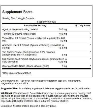 Swanson Uric Acid Cleanse - Kidney Support Supplement with 7 Powerful Herbs - 2 Pack (60 Veggie Capsules) - Buy Online on GoSupps.com