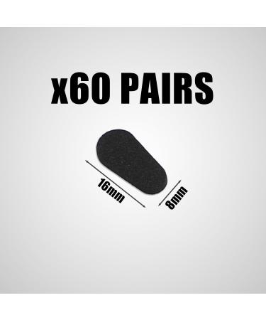 60 Pairs of Non-Slip Drop-Shaped Glasses Pads | Replacement Nasal Pads for Sunglasses & Eyewear - Buy Online on GoSupps.com