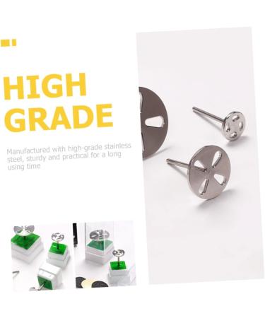 Mipcase Foot Bearings Metal Sandpaper Bearing for Tool Practical Bearing Sandpaper Bearing Pro Tools Electric African Wash Net Metal Component Feet Stainless Steel 6.6x3cm - Buy Online on GoSupps.com