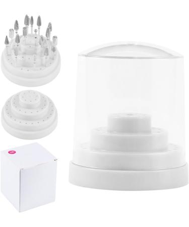 POPETPOP 2 Pcs 48 Nail Bit Holder Nails Drill Bits Nail Display Stand Nail Drill Bits Stand Nail Drill Bits Holder Nail Grinding Head Nail Drill Bit Container Organizer White Multicolor Size 1x2pcs Whitex2pcs - Buy Online on GoSupps.com