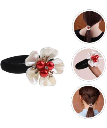 Hair Accessories Hair Rope Petal Hair Scrunchies Premium Hair Scrunchies Multi- Petal Hair Ring Flowers Ponytail Holder Synthetic Shell Flower Resin The Flowers Jiangnan Girl - Buy Online on GoSupps.com