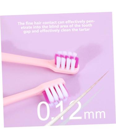 Angoily 4-Piece Mini Disposable Children's Toothbrush Set with Toothpaste & Travel Case - Soft Filament for Gentle Care - Buy Online on GoSupps.com