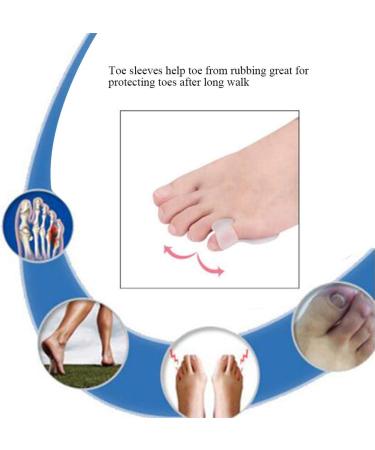 Pinky Toe Cushion Splint & Separators for Men and Women - Prevent Blisters & Corns, Pain Relief - Buy Online on GoSupps.com