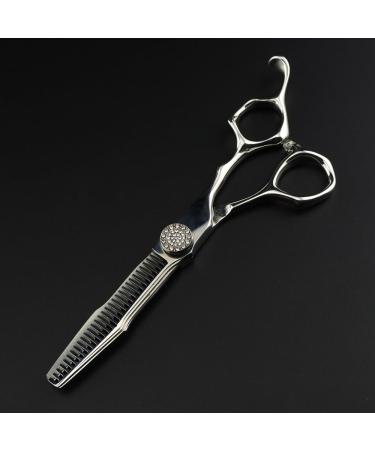 Hair Cutting Scissors 6 Inch Professional JP 440c Steel Upscale Gem Hair Scissors Haircut Thinning Barber Makas Hair Cutting Shears Hairdresser Scissors Set - Buy Online on GoSupps.com