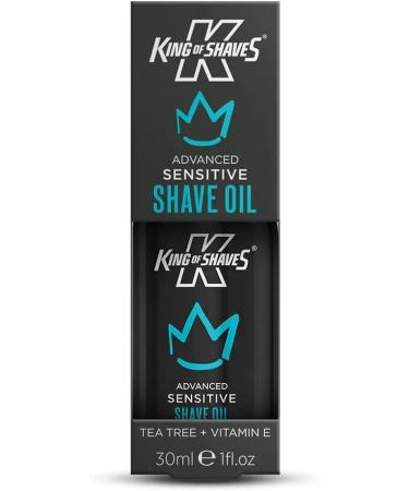 King of Shaves Advanced Sensitive Shaving Oil For Men With Handy Pump For A Close and Comfortable Shave Shave Oil For Men 2x30ml 30 ml (Pack of 2) - Buy Online on GoSupps.com