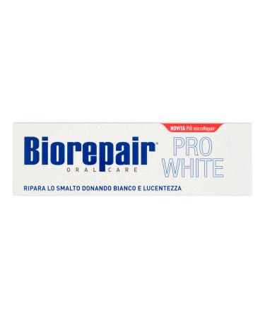 Biorepair Pro White Whitening Toothpaste with More microRepair 2.5fl.oz 75ml
