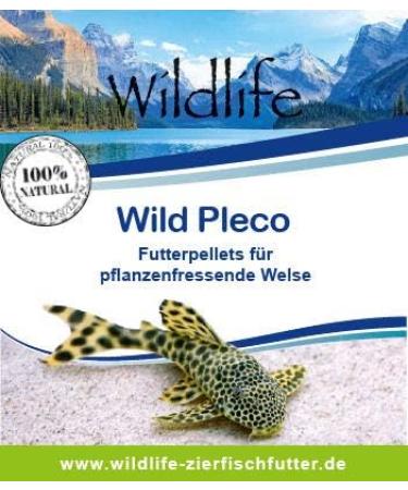Wildlife Wild Pleco Natural Food Pellets for Herbivorous Catfish 47g - Buy Online on GoSupps.com
